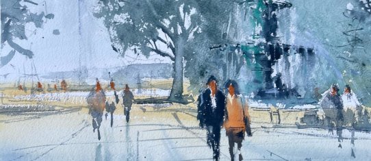 "Genève en Couleurs : Une Invitation à l'Aquarelle" - exposition de Petru Ceban